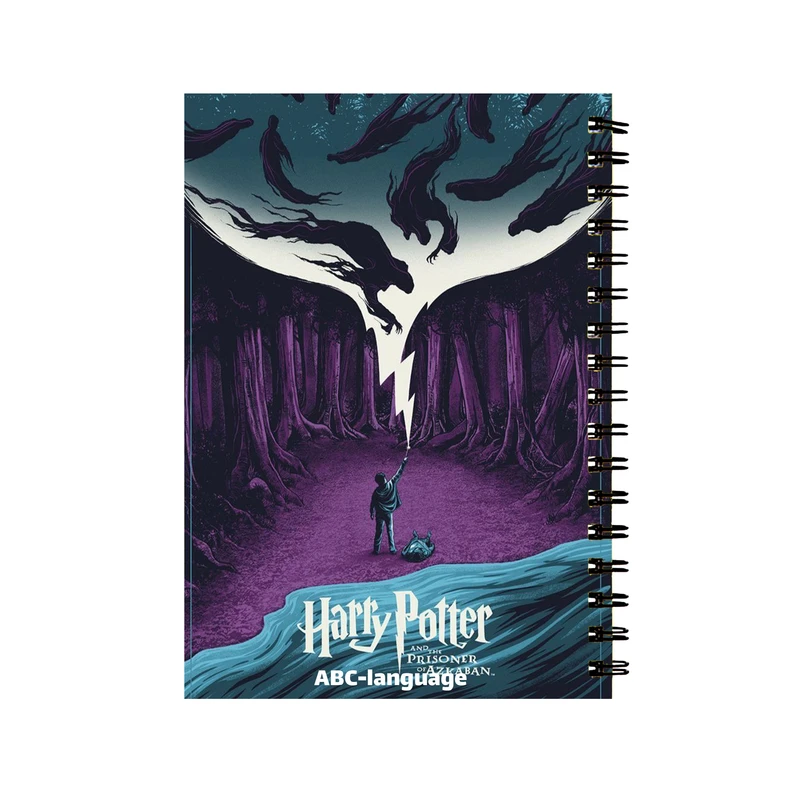 دفتر زبان 60 برگ مدل هری پاتر کد857