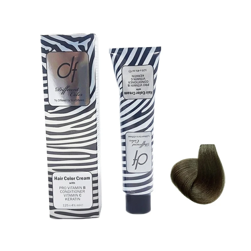 رنگ مو دیفرنت شماره 6.12 حجم 125 میلی لیتر رنگ بلوند دودی تیره