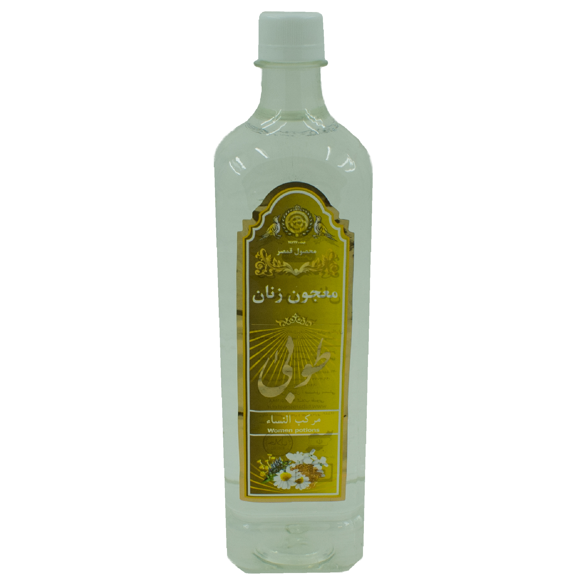 عرق معجون زنان گلاب طوبی - 1 لیتر بسته 9 عددی