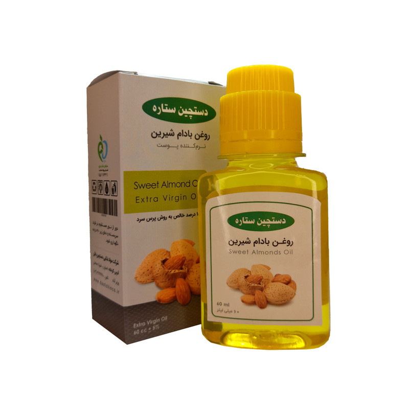 روغن صورت دستچین ستاره مدل بادام شیرین حجم 60 میلی لیتر