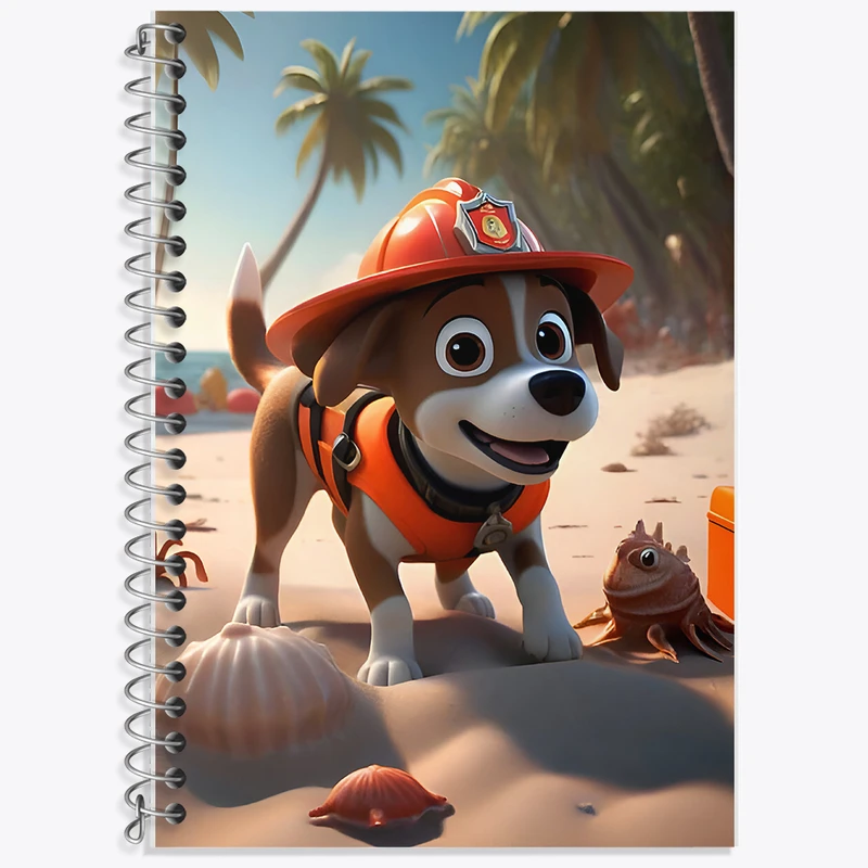 دفتر لغت 50 برگ خندالو طرح زوما سگ های نگهبان (Paw Patrol) کد F6955