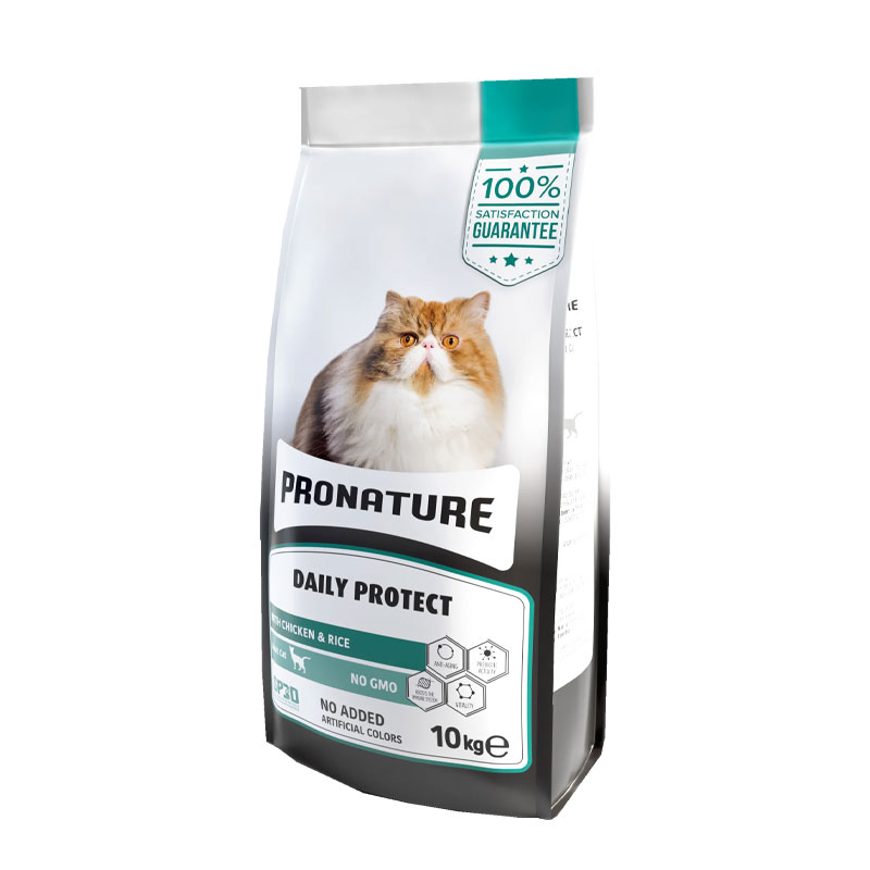 غذای خشک گربه پرونیچر مدل Daily Protect وزن 10 کیلوگرم