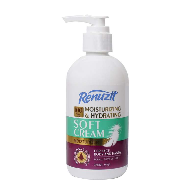 کرم آبرسان رینوزیت مدل soft حجم 250 میلی لیتر کرم آبرسان رینوزیت مدل soft حجم 250 میلی لیتر