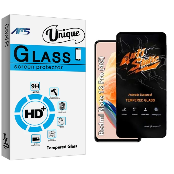 محافظ صفحه نمایش ای اف اس مدل Unique Antistatic مناسب برای گوشی موبایل شیائومی Redmi note 12 Pro 4G