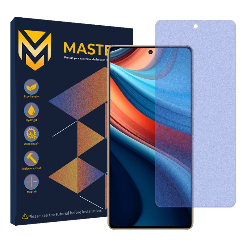 محافظ صفحه نمایش مات ضد اشعه آبی مستر مدل Resistant مناسب برای گوشی موبایل شیائومی Redmi Note 13R Pro