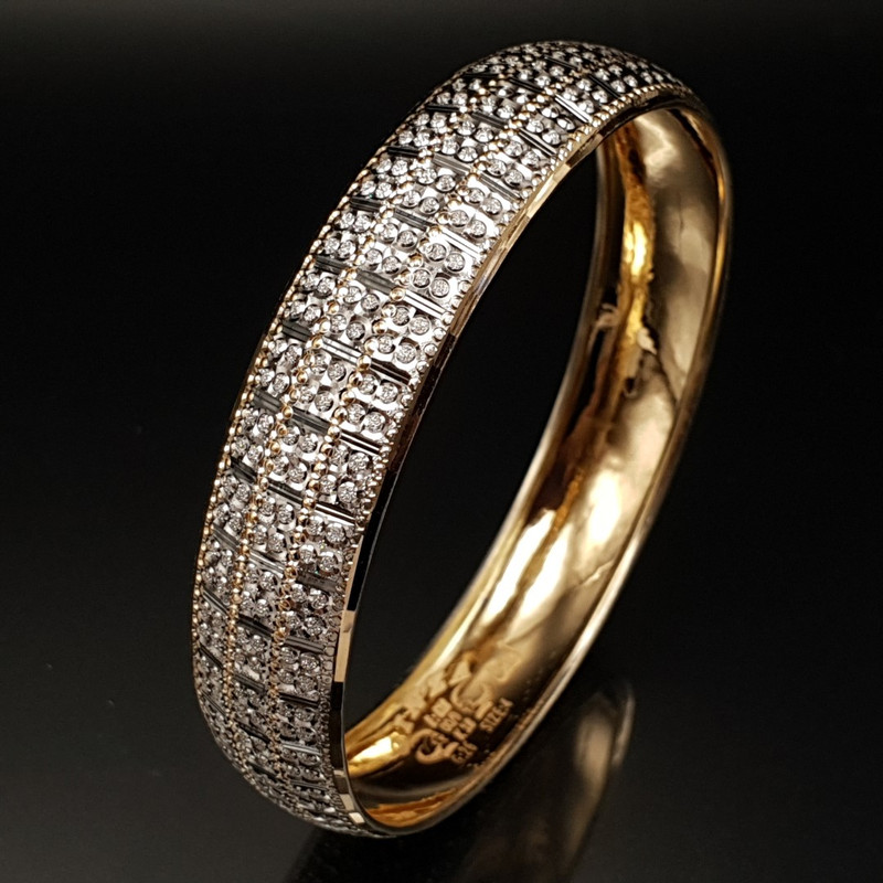 النگو طلا 18 عیار زنانه مدل 1EL1922