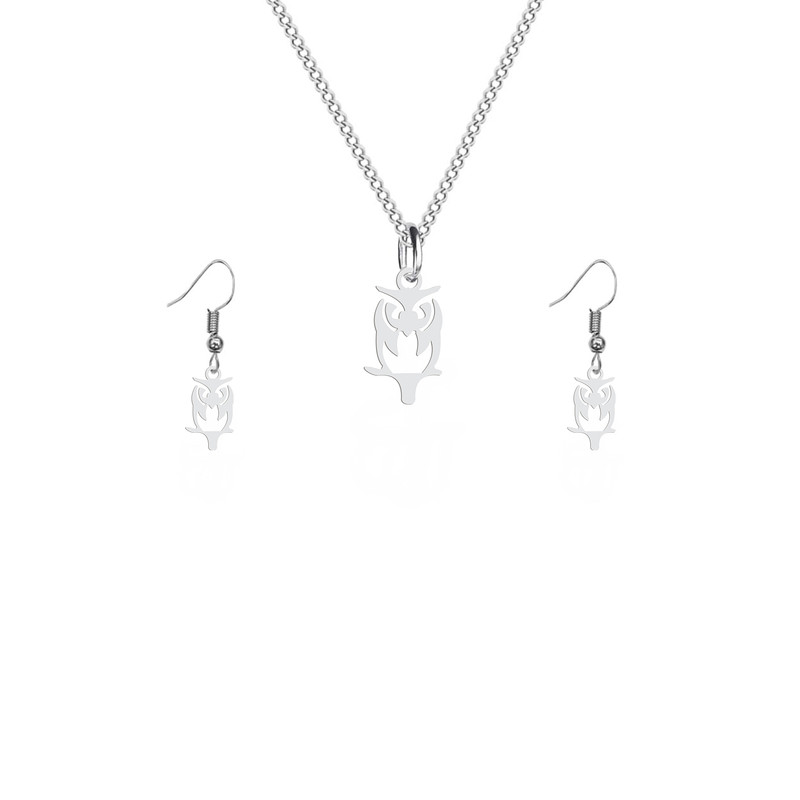 نیم ست زنانه هایکا طرح جغد مدل S.ha1-35 نیم ست زنانه هایکا طرح جغد مدل S.ha1-35