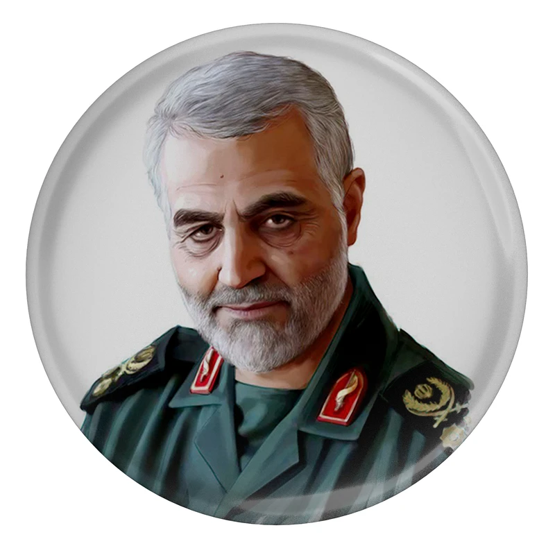 مگنت طرح سردار شهید حاج قاسم سلیمانی مدل S4841 