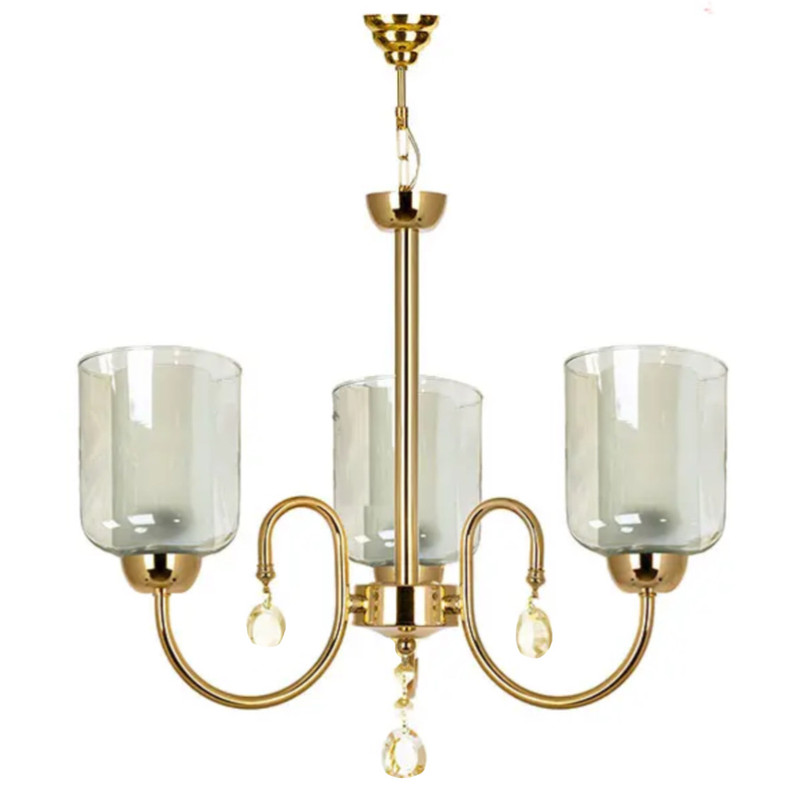 لوستر 3 شعله نورهام مدل G-3 دوگلس