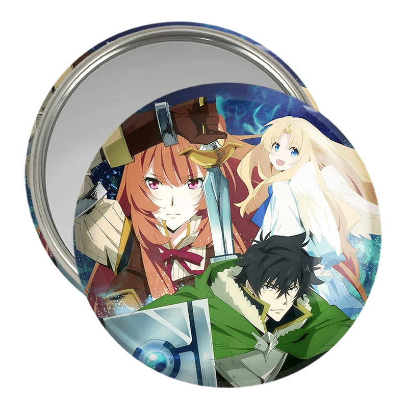 آینه جیبی خندالو مدل رافتالیا و نائوفومی و فیلو انیمه ظهور قهرمان سپر  کد 15946