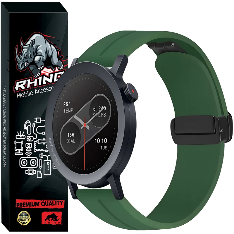 بند راینو مدل Magnetic مناسب برای ساعت هوشمند ناتینگ CMF Watch Pro 2 22MM