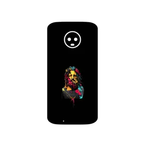 MAHOOT Painted Sculpture Digital Art Cover Sticker for Motorola Moto G6
