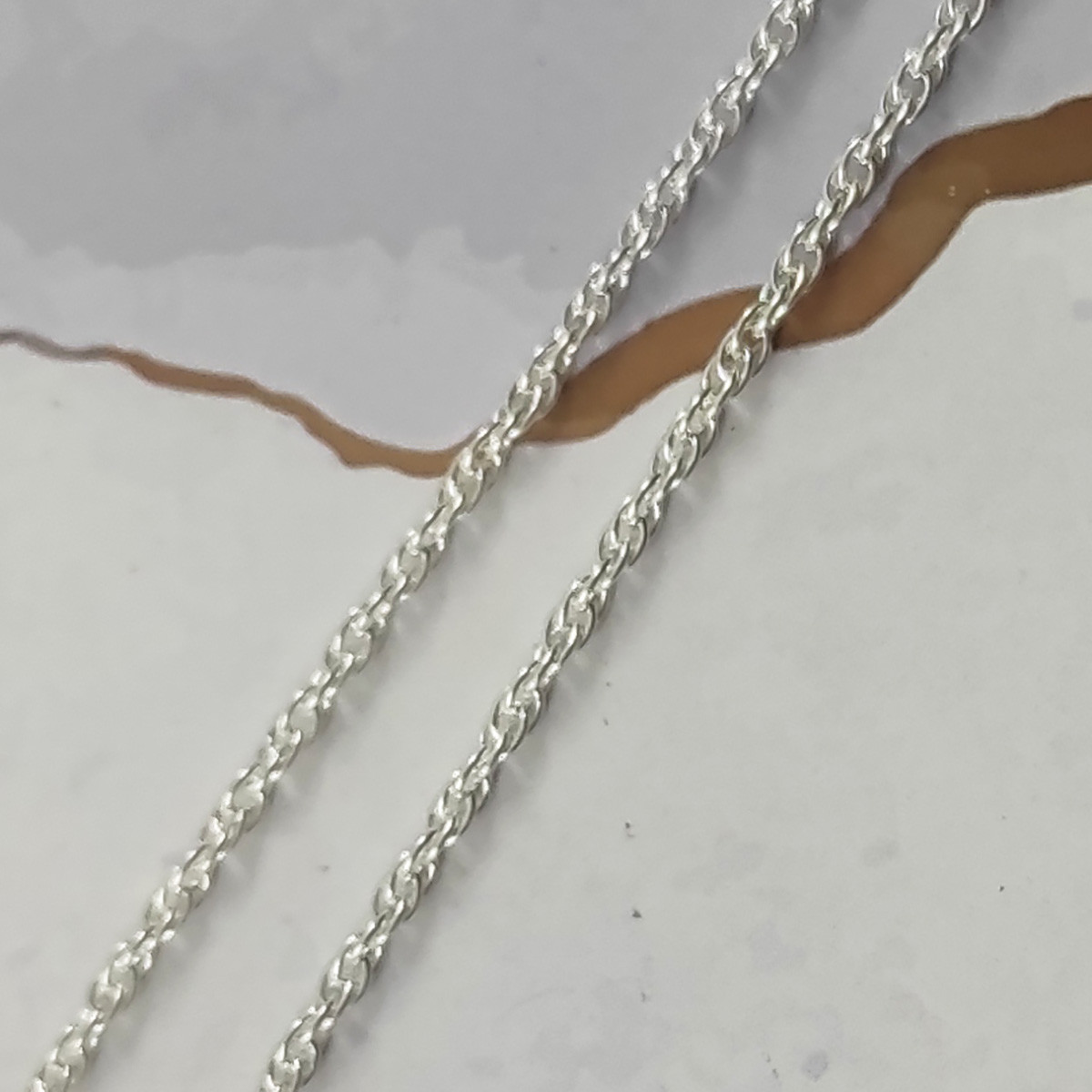 زنجیر نقره زنانه سلین کالا مدل طنابی کد 4