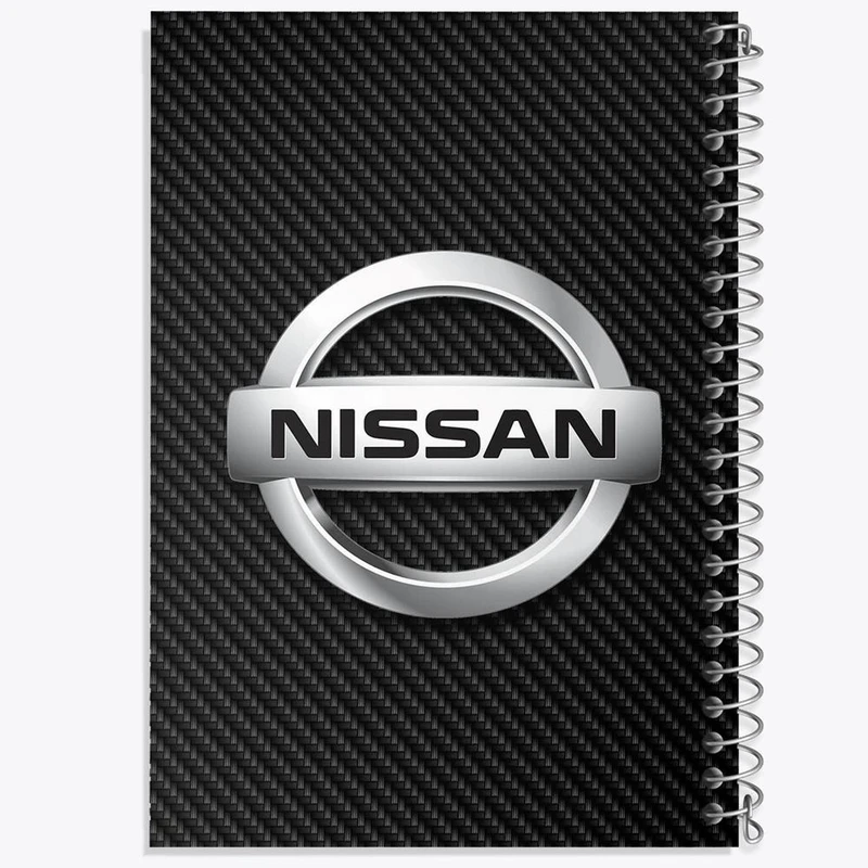 دفتر ژورنال نویسی 50 برگ خندالو مدل نقطه ای طرح نیسان Nissan کد 30723