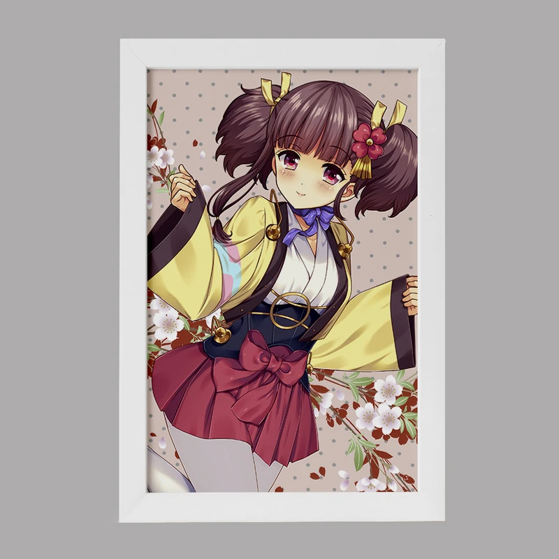 تابلو خندالو مدل مومی انیمه کابانری (Kabaneri) کد 35983