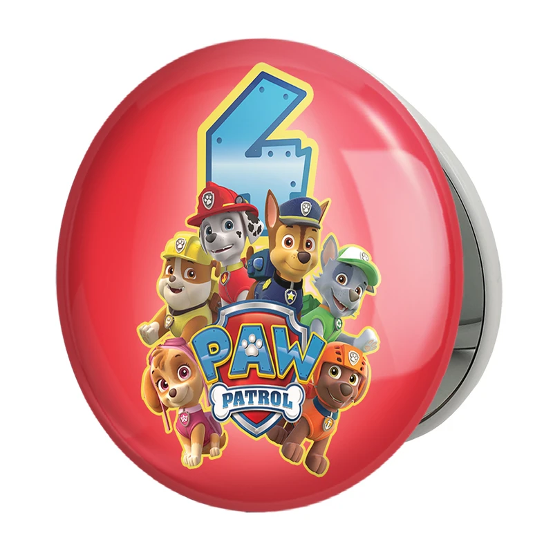 آینه جیبی خندالو طرح سگ های نگهبان Paw Patrol مدل تاشو کد 3127 