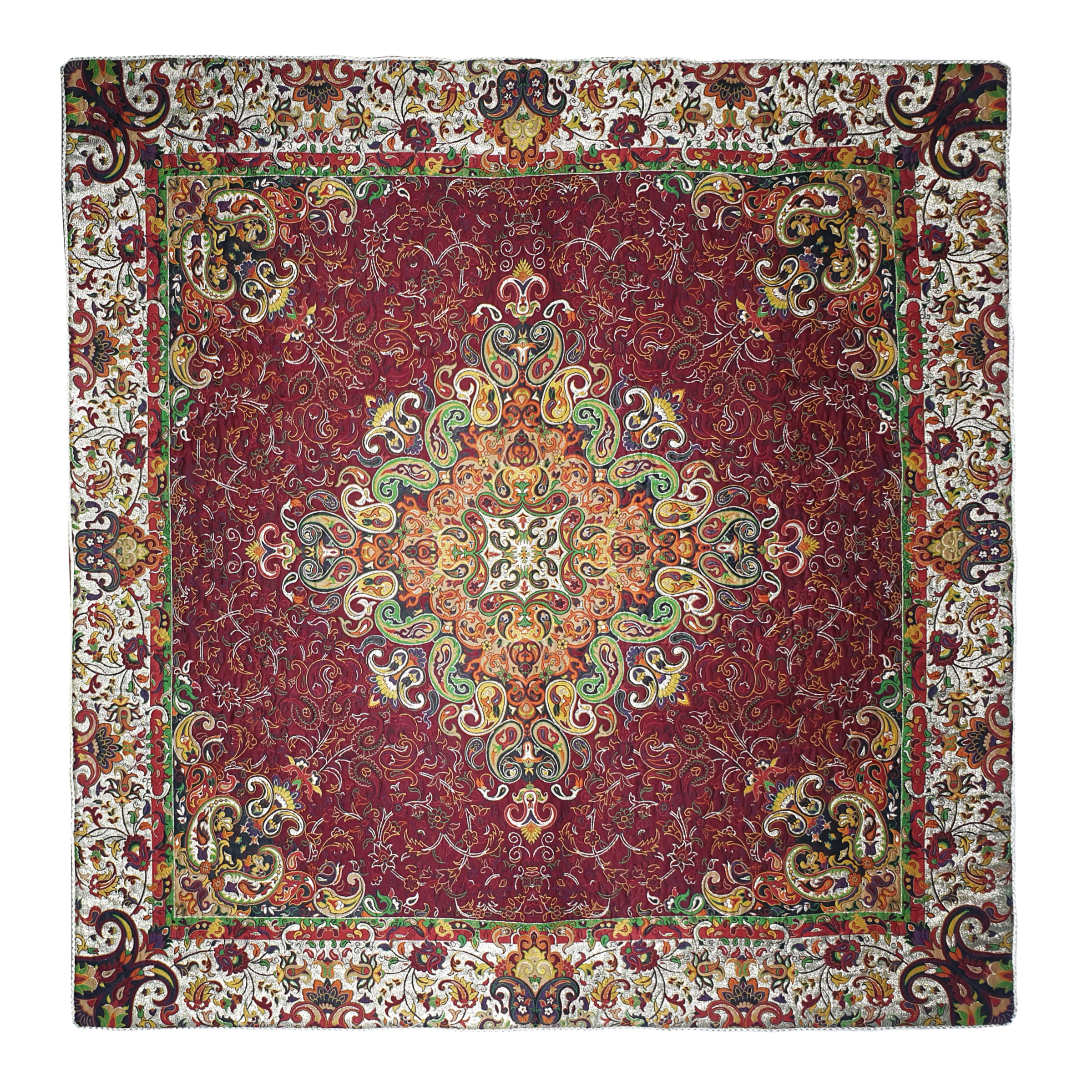 رومیزی ترمه مدل ترنج کد ZRH1-1