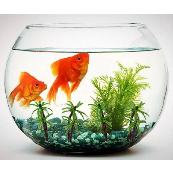 عکس شماره 3 : گیاه تزیینی آکواریوم به گز مدل نخل مجموعه 3 عددی