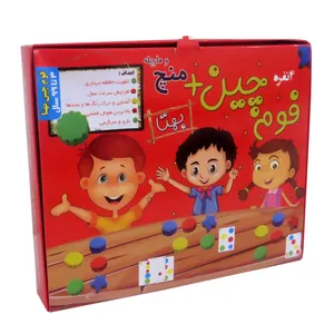 بازی فکری فوم چین بهتا مدل منچ و مارپله