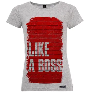 تی شرت آستین کوتاه مردانه 27 مدل Like A Boss کد MH1186