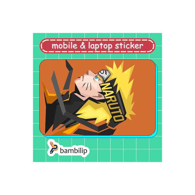 استیکر بامبیلیپ مدل کارت عابر طرح انیمه ناروتو کد 4110087