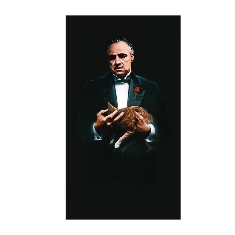 استیکر لپ تاپ و موبایل مدل سریال طرح پدر خوانده The Godfather کد 4949
