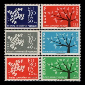 تمبر یادگاری مدل خارجی مجموعه 6 عددی