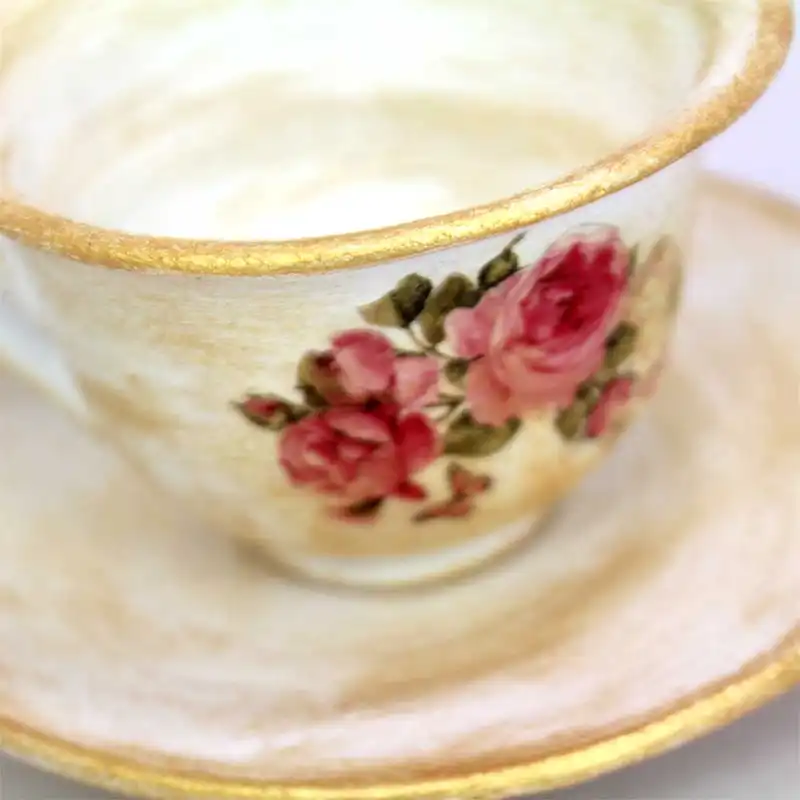 جاعودی طرح فنجان و نعلبکی