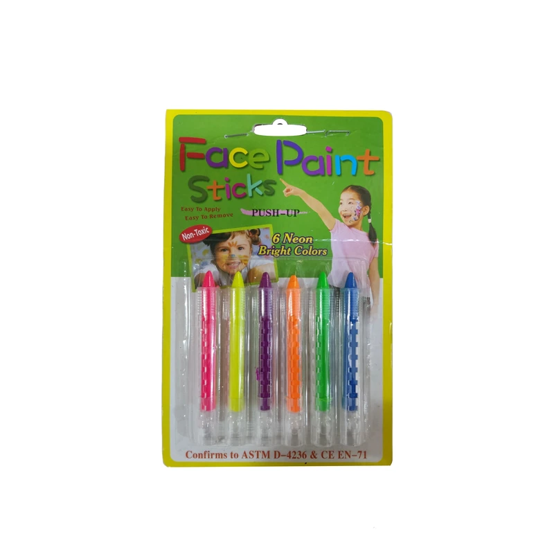 رنگ گریم صورت مدل RGLD کد NEON بسته 6 عددی