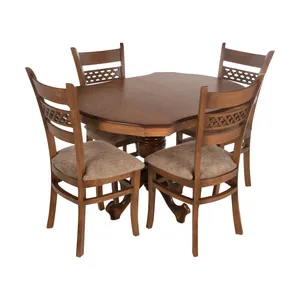 میز و صندلی ناهارخوری مدل زنبوری کد 10011