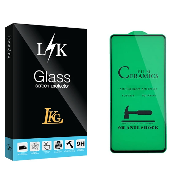 محافظ صفحه نمایش سرامیکی ال کا جی مدل LK Glass مناسب برای گوشی موبایل سامسونگ Galaxy A71