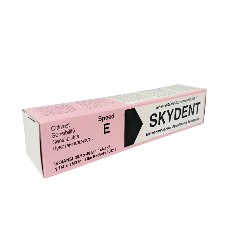 فیلم رادیوگرافی  دندانپزشکی اسکای دنت مدل 02 بسته 150 عددی
