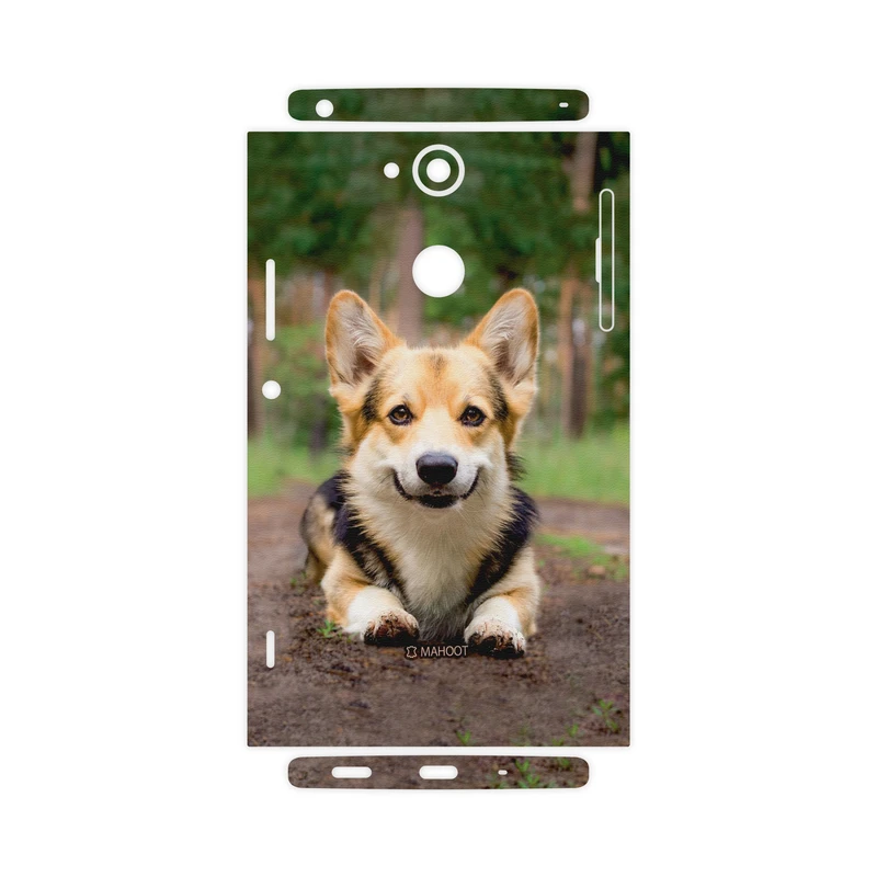 برچسب پوششی ماهوت مدل Dog-2-FullSkin مناسب برای گوشی موبایل سونی Xperia XA2