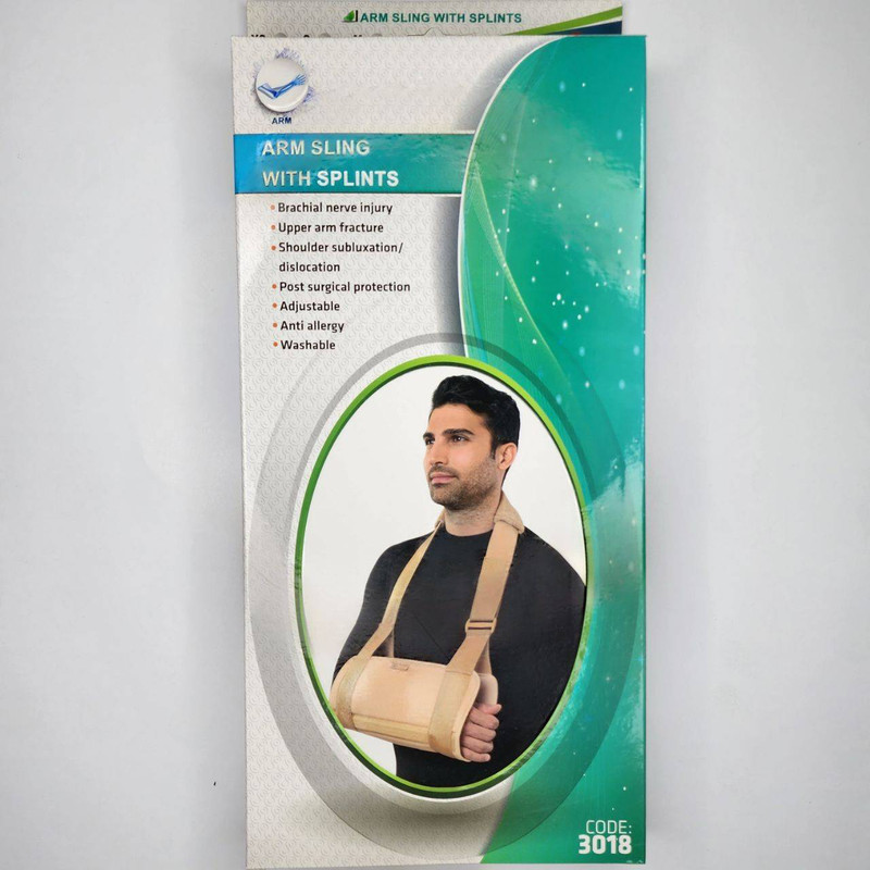 آویزدست سما طب پاکان مدل آتل دار کد 3018