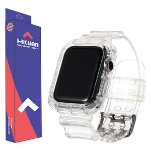 بند میچان مدل Glassy G-Shock مناسب برای اپل واچ سری سایز 42/44/45 میلی متری