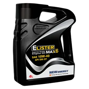 روغن موتور خودرو الیستر مدل MAX6 API SM/CF SAE 10W40 حجم 5 لیتر
