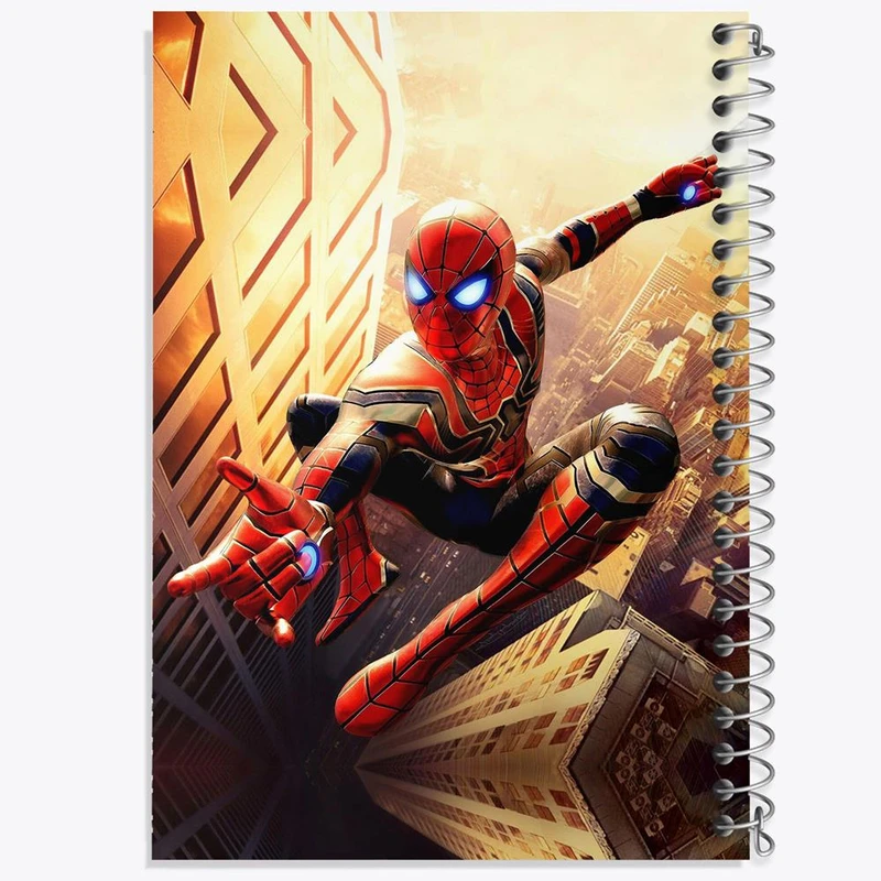 دفتر شطرنجی 50 برگ خندالو طرح مرد عنکبوتی Spider Man کد 13164
