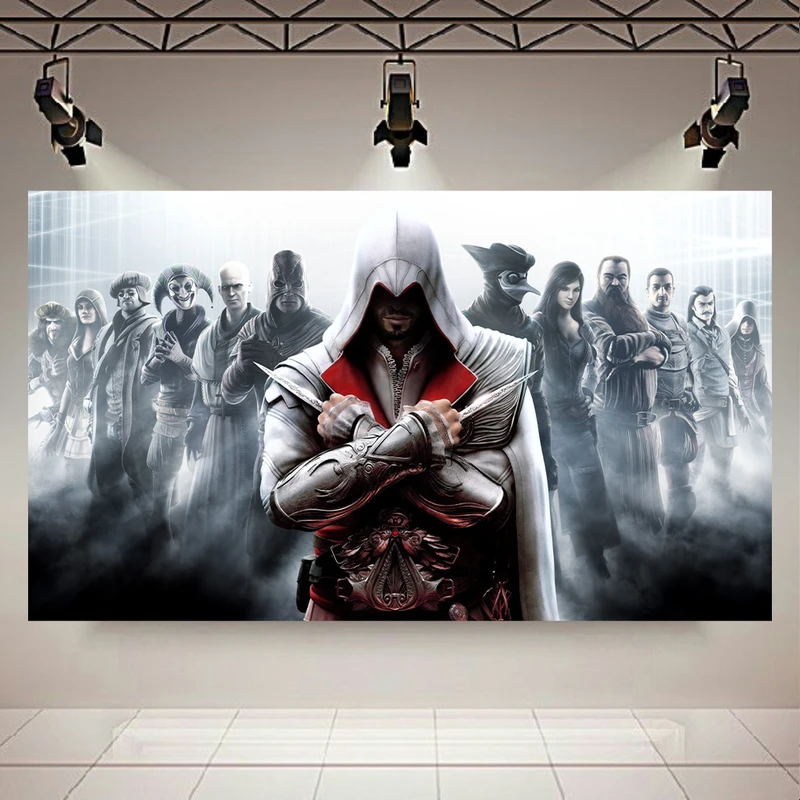 تابلو بوم طرح Game مدل Assassins Creed II کد AR8670