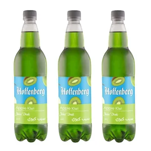 نوشیدنی گازدار هوفنبرگ با طعم سیب کیوی - 1 لیتر بسته 3 عددی
