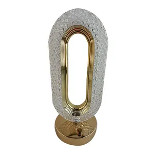 آباژور رومیزی مدل بیضی