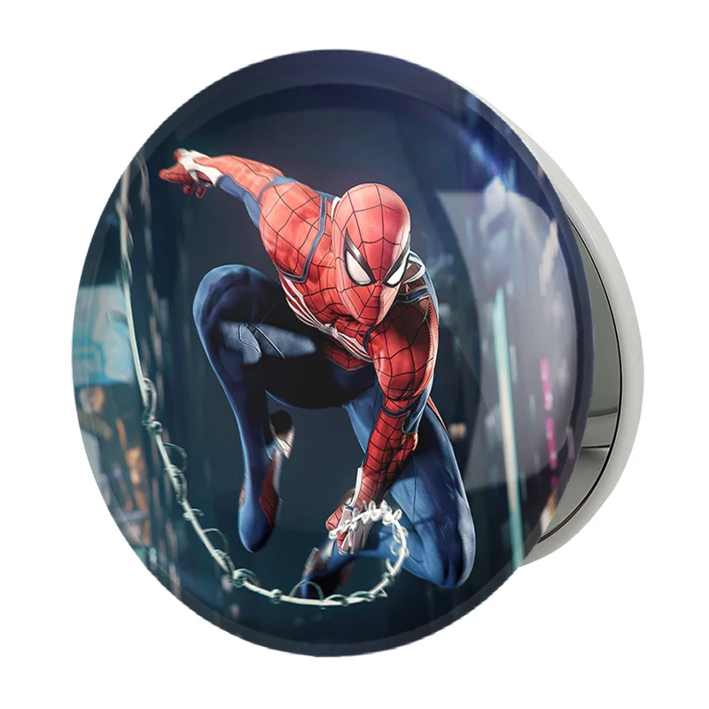 آینه جیبی خندالو طرح پیتر پارکر مردعنکبوتی مدل تاشو کد 30846