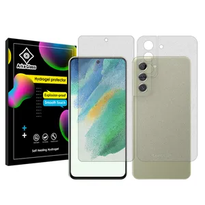 Arka Glass Tough model matte screen protector suitable for Samsung Galaxy S21 FE 5G Mobile phone Along with the phone back protector