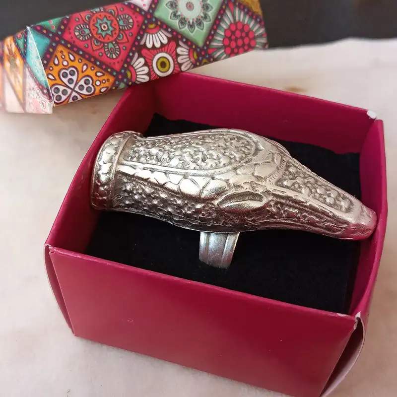 انگشتر مردانه مدل ورشو کد SNA-112