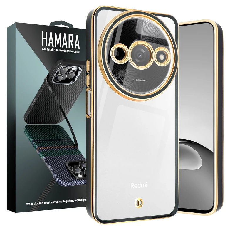 کاور هامارا مدل AURA مناسب برای گوشی موبایل شیائومی Redmi A3 2024 / Redmi A3X