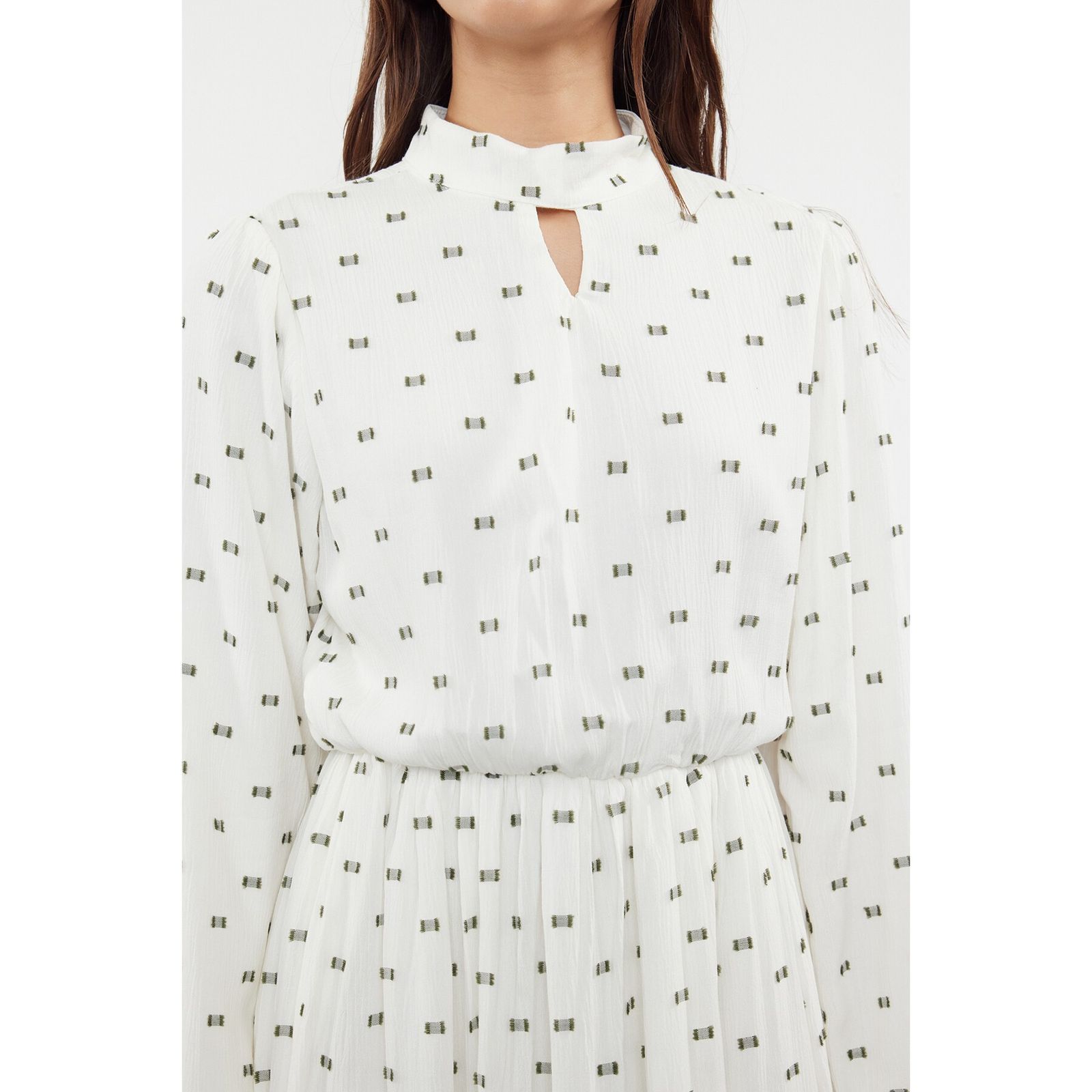 پیراهن یقه ایستاده زنانه ترندیول مدل 822978193 -  - 4