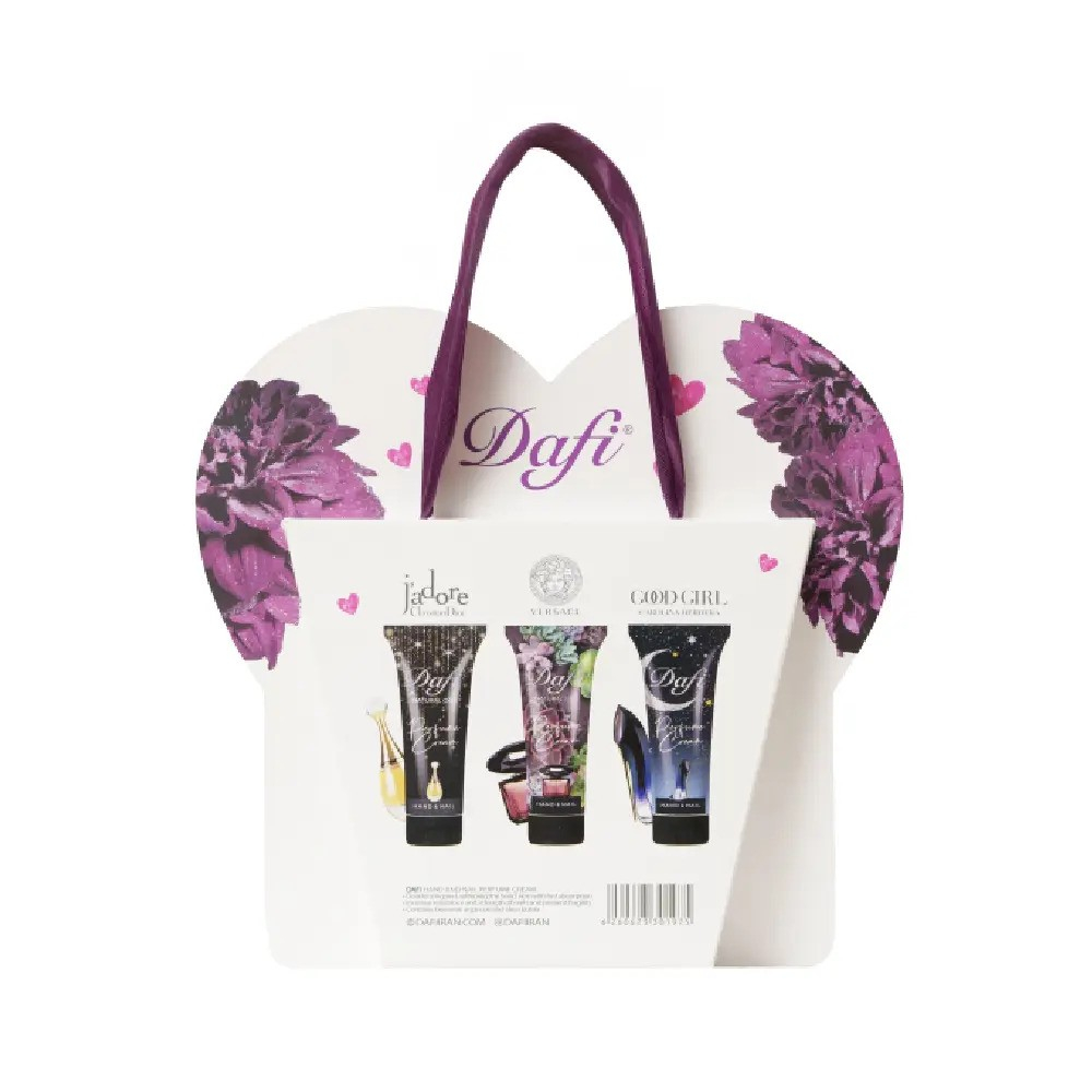 کرم مرطوب کننده دافی مدل perfume cream-3 حجم 75 میلی لیتر مجموعه 3 عددی