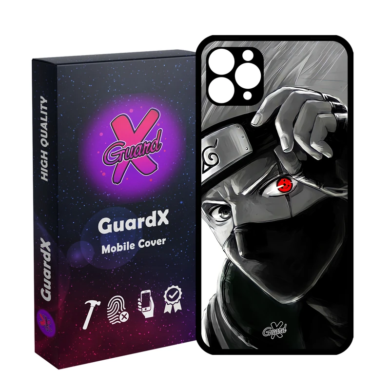 کاور گارد ایکس طرح Kakashi Anime مدل Glass10588 مناسب برای گوشی موبایل اپل iPhone 11 Pro Max