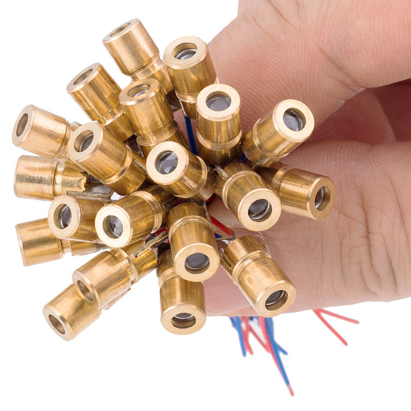 ماژول لیزر 5 ولت مدل T1 بسته 2 عددی