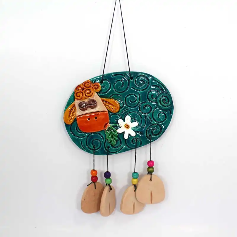 آویز سفالی مدل شان د شیپ