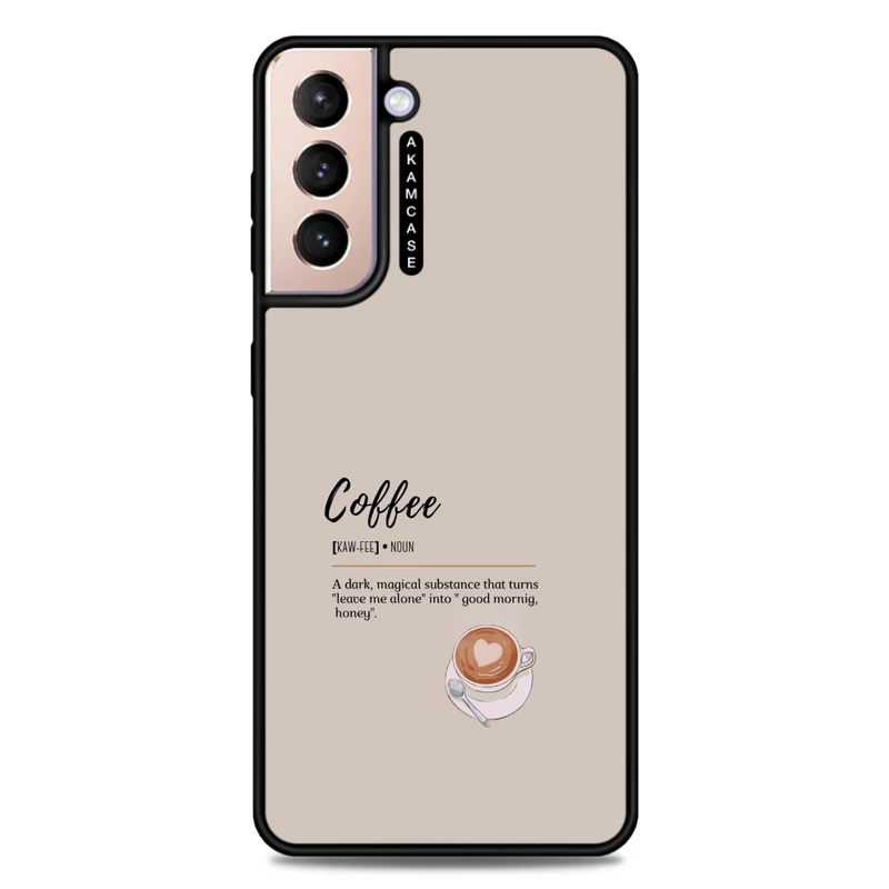 کاور آکام مدل AMC-WSGS21P-COFFEE-16 مناسب برای گوشی موبایل سامسونگ Galaxy S21 Plus